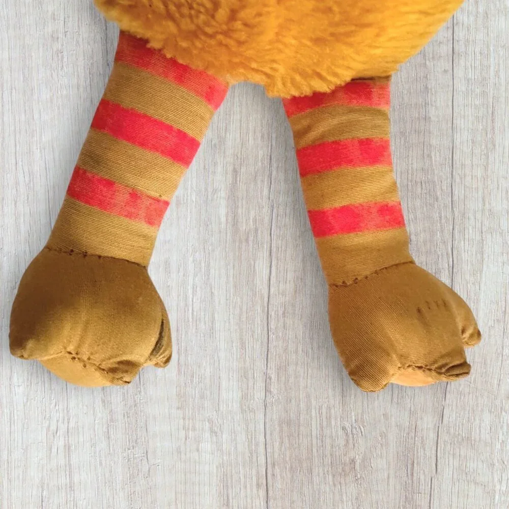 Vintage 1970s Big Bird Plush Knickerbocker Sesame Street Yellow Toy
